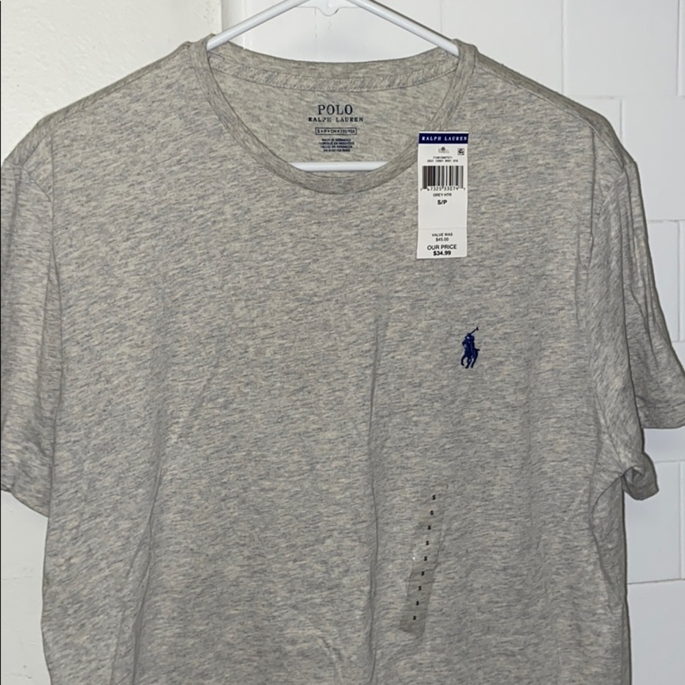 Grey Polo T-shirt
